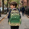 thumbnail image 6 of FUIALDOLG Flowers Striped Print Breathable Padded Bookbag with Soft Side Pockets Toddler Bookbag, Lightweight 17 Inch Teen Boys Backpack for Daily Use Back to School, 6 of 10