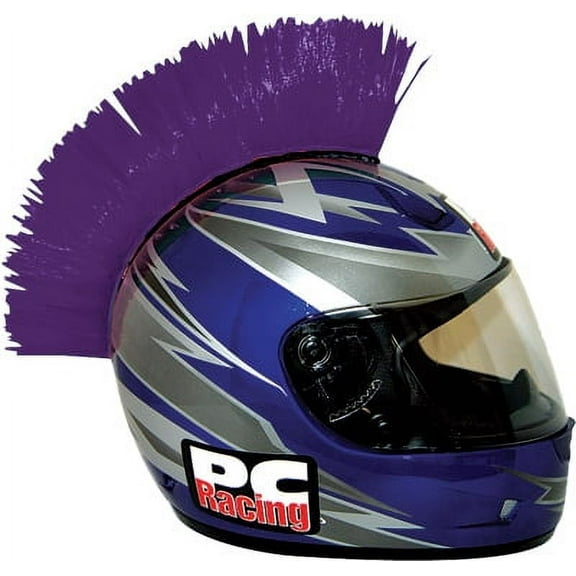 PC Racing PCHMPURPLE Helmet Mohawk