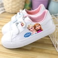 thumbnail image 2 of Zapatos de lona con lazo blanco de princesa congelada para niñas de Disney, zapatos informales deportivos antideslizantes de fondo suave para niñas, gift36-Insole 22cm Gao Jinjia LED, 2 of 2