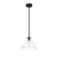 thumbnail image 5 of Millennium Lighting  Aliza 1 Light Pendant with Clear Glass Shades Matte Black, 5 of 5