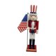 thumbnail image 3 of Cascanueces de madera Figura decorativa de cascanueces 14,96 pulgadas Tradicional Navidad LL0093, 3 of 9