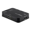 Monoprice Blackbird 4k - 3x1 HDMI 1.4 Switch | Compact, HDCP 2.2, Built-in Equalizer, Remote Control, 4K@30hz