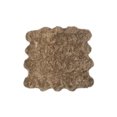 thumbnail image 1 of Luxe Gordon Faux Sheepskin Octo Rug | 6'x6', 1 of 3
