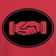 thumbnail image 3 of CafePress - Psi Upsilon Handshake T Shirt - Men's Classic Graphic Cotton T-Shirt, 3 of 4