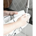 thumbnail image 4 of T-fal Solid and Check Parquet Kitchen Towel, Six Pack, Charcoal, 4 of 7