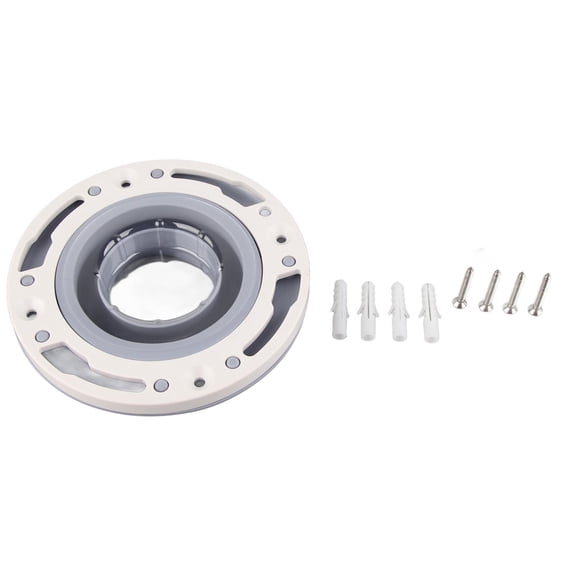 Toilet Flange Repair Kit, Gray Silicone And ABS Universal Toilet Flange Fully Sealed Universal  For Home