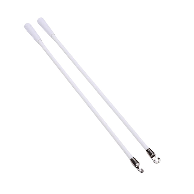 2 Pcs Baguette pour Store, Baguette de Traction pour Rideau Baguette pour Stores Baguette de Remplacement pour Stores Verticaux en Fibre de Verre Baguette d'Inclinaison de Store pour Accessoire d'Ouvre-fenêtre