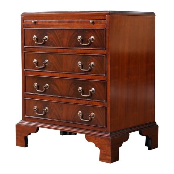 Small Mahogany Campaign Chest