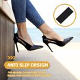 thumbnail image 4 of 4 Pcs Anti-slip Stickers for Soles Suede Shoe Protector Non-slip Pads Bottom Grip High Heel Noise Reduction Rubber, 4 of 6