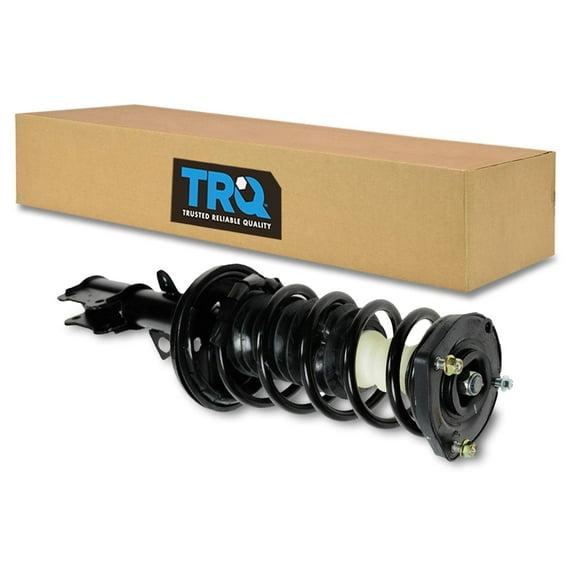 TRQ Rear Right Complete Strut & Coil Spring Assembly Passenger Side Fits Select 1998-2002 Chevrolet Prizm 1993-1997 Geo 1993-2002 Toyota Corolla