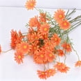 thumbnail image 3 of BITOUSHI Artificial Flowers, 12 pcs Silk Daisy, Artificial Gerbera Daisy for Home Decoration, Fake Wildflowers Spring Flowers for Wedding Decoration - Orange, 3 of 5