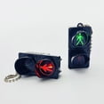 thumbnail image 2 of TIMIFIS Traffic Light Pendant Electronic Traffic Lights Keychain Backpack Pendant Mini Cute Pedestrian Light LED Lights Keychain Pendant Keychains for Women Men, 2 of 8