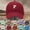 Brick Red, variant on CAIXIA Men Women Baseball Cap Adjustable Strap Running Hats Soft Top Hard Brim Unstructured Low Profile Youth Baseball Hat Solid Color Athletic Running Cap for Workouts