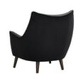 thumbnail image 5 of Sunpan Sorrel 15.5" Mid-Century Fabric Lounge Chair in Gray/Abbington Black, 5 of 8