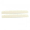 thumbnail image 5 of Rushawy 2 pieces electric guitar bone saddle 42 x 3.5 mm for 6 string guitar accessories White, 5 of 9