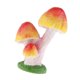 thumbnail image 5 of Miniatura Artesanales de Resina Hechas a Mano, Suministros de Jardín de Hadas, Microadorno de Paisaje DIY Rojo 3 cabeza b Macarena Adorno de jardín de hongos, 5 of 8