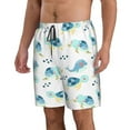 thumbnail image 2 of Naloa Sea Turtle Men's Beach Shorts, Surfing shorts, Swim trunks, Quick Dry Swim Trunks for Surfing Beach Fun - Small, 2 of 9