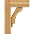 thumbnail image 3 of Ekena Millwork 8"W x 22"D x 30"H Merced Block Rough Sawn Bracket w/ Offset Brace, Western Red Cedar, 3 of 25