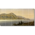 thumbnail image 1 of Ceramic Tile Mural-Alfred Bricher Landscapes Painting 125. 36" w x 18" h using (18) 6 x 6 ceramic tiles, 1 of 3