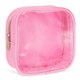 thumbnail image 1 of unbranded Estuche Compacto Rosa Para Maquillaje Con Cremallera Y Transparente Para Uso Diario, 1 of 7