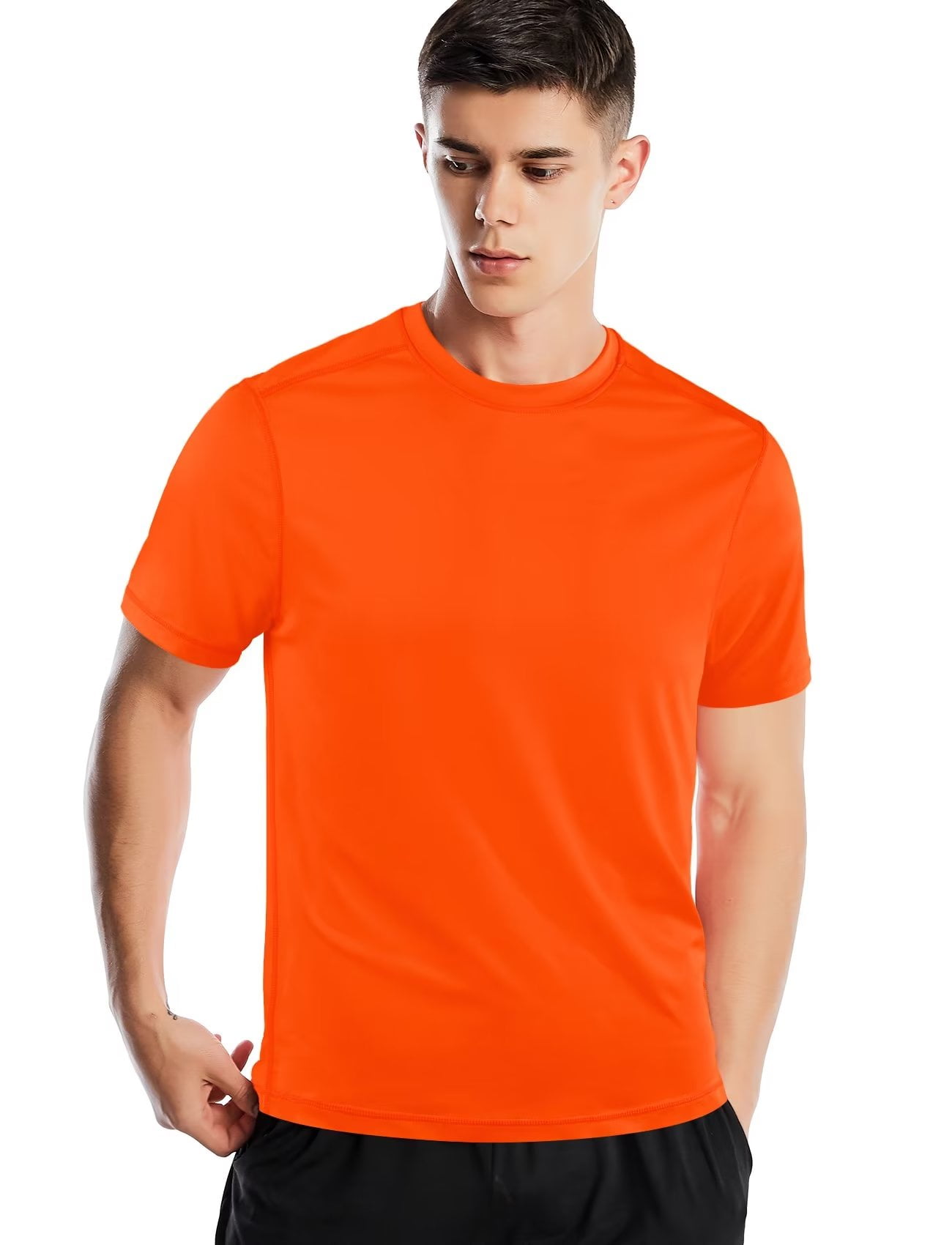 Mens Workout Shirts Short Sleeve Quick Dry