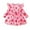 Pink, variant on Baby Girl Floral Dresses 6-9 Months Fall Flutter Long Sleeve Cute Casual Dress Crewneck Newborn Infant Fasdhion Outfits Pink 18 Months
