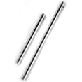 thumbnail image 1 of Closet Rod,Autuwintor Clothes Rod for Closet Adjustable,Expandable Closet Rod with End Caps Hanging Closet Rods Heavy Duty 16-26 Inches Stainless Steel Silver,Quantity-2pcs, 1 of 6