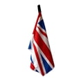 thumbnail image 2 of Toalla de golf premium para bolsa de golf Patrón de tejido de microfibra Toalla de pelota de golf Herramienta de limpieza del club Absorbe el Bandera del Unido Macarena Toallas de golf, 2 of 8