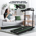 thumbnail image 7 of Simpfree Walking Pad with 6% Incline,3 in 1 Under Desk Treadmill with Height-Adjustable Desk 300lbs Capacity,Foldable Treadmill with Adjustable Handle,Touch Screen Remote Control,2s Folding,0.5-7.5mp, 7 of 7