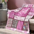 thumbnail image 2 of LHSHID 15 Year Old Girl Gift Ideas Blanket Flannel Soft and Comfortable Anti static Bed Sofa Blanket 50x60in, 2 of 5