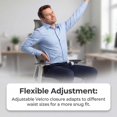thumbnail image 4 of weibbin Steel Support Heating Waist Protector for Warmth, Breathable Back Brace, 4 of 9