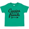 thumbnail image 3 of Inktastic Cousins Make the Best Friends with Arrow Boys or Girls Toddler T-Shirt, 3 of 5