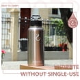 thumbnail image 3 of Opard Stainless Steel Water Bottle, 32 oz Vacuum Insulated Double Walled Leak Proof Sports Water Bottle with Straw for Gym Travel Camping Rose Gold Gradient, 3 of 6