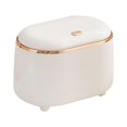 thumbnail image 3 of GROWTH TANK Desktop Trash Can Pressing A Small Sleek Desktop Trash Can With Non-Slip Leg And White, 3 of 9
