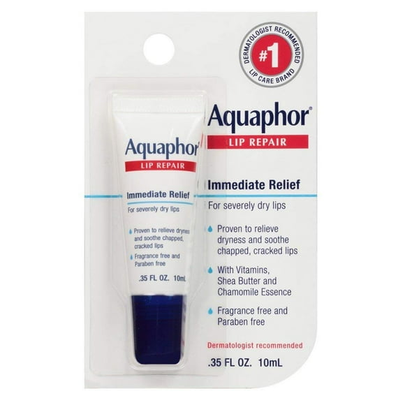 Reparador de labios Aquaphor, 10 ml, paquete de 6