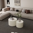thumbnail image 2 of Heyizhuo Wave Stripe Nesting Coffee Table Set, 2 of 12