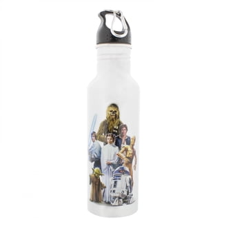 Bottiglia In Alluminio Star Wars Mandalorian Blu 520ml - Borraccia Bambini Con Tappo - Foto 2