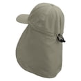 thumbnail image 2 of Casino Joker Card Embroidered Flap Hats - Khaki OSFM, 2 of 5