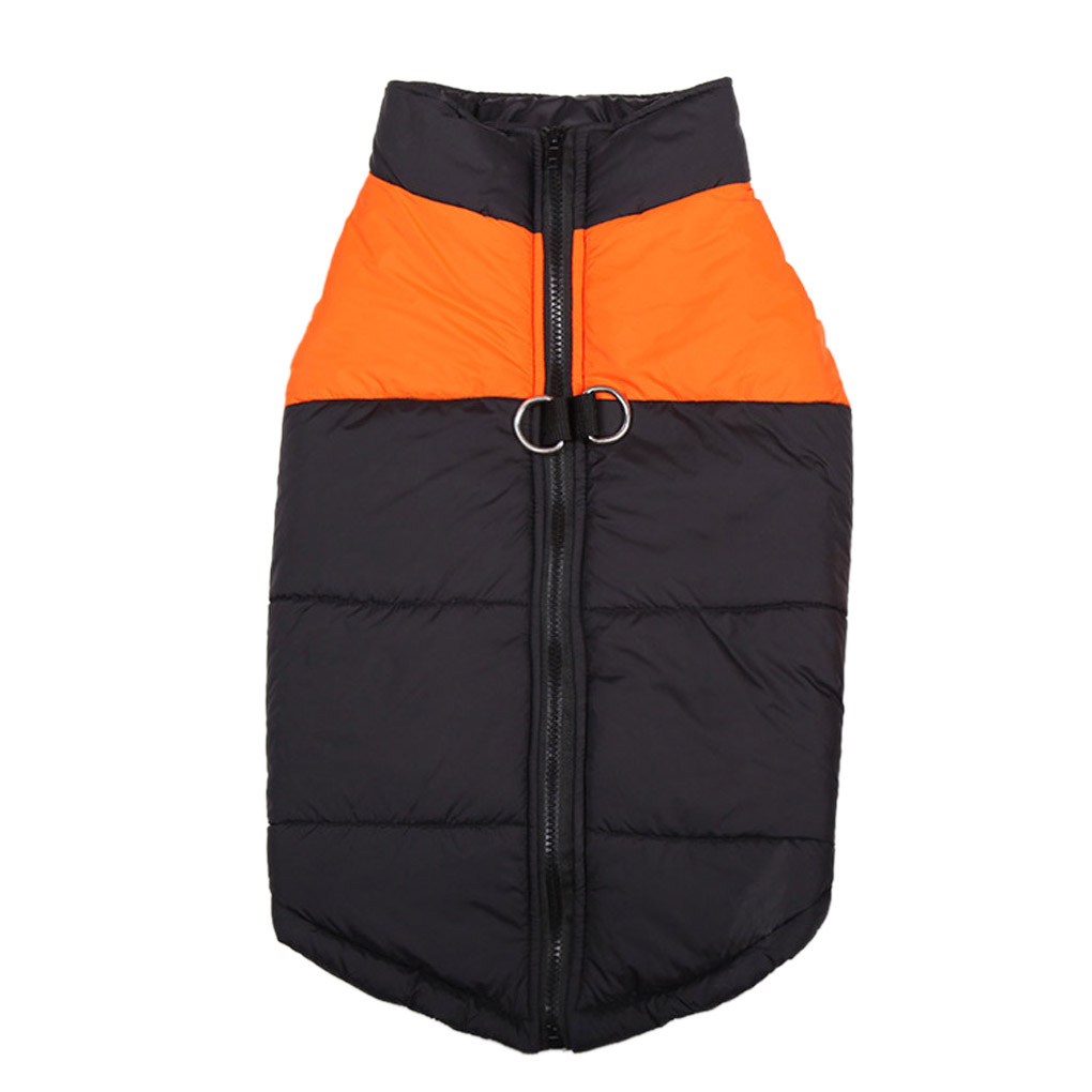 Padded Cold Winter Warm Vest Jacket Pet Clothes For Medium/Large Dogs