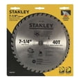 thumbnail image 2 of Disco Sierra Stanley 40 Dientes 7 1/4in Corte Madera STA7757, 2 of 2