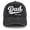 Black, variant on Gyujnb Washed Twill Baseball Cap with Cursive Letter Embroidery Adjustable Curved Brim for Daily Casual Outdoor Wear (Unisex Adult),One Size
