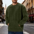 thumbnail image 4 of Men's Long-Sleeved Sweatshirt with Pockets Ribbed, 4 of 9