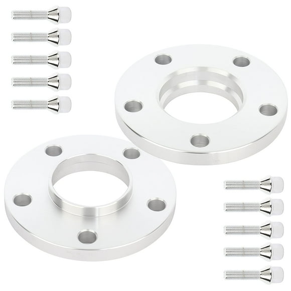 OCPTY Entretoises de Roue 5x120 à 5x120 15mm pour Moyeu de Crantage 328i, Entretoises de Roue Centrées 72.56mm Compatibles avec M-Coupe/Roadster avec Boulons de Crantage (12x1.5) pour - 2 Pcs