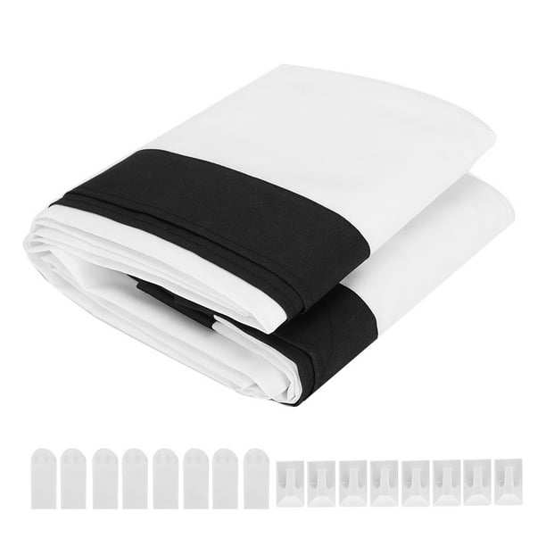 HD Projector Screen Portable Folding Soft Projection Curtain 100inch 16