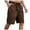 Z05-Coffee, variant on Caqnni Men's Regular Casual Shorts Drawstring Shorts Drawstring Shorts Drawstring Shorts with Multi Pockets (Z02-Mint Green,4XL)