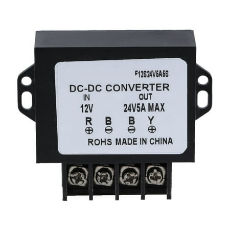 T-HOTLYST 12V to 24V Converter 5A 120W 12V to 24V Step up Converter Block 12V to 24V Converter for LED Light Truck Vehicle Boats