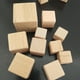 thumbnail image 3 of 10 cubos de madera sin pintar, cubos de madera de haya sin terminar, cuadrados de madera, para 25 CM, 3 of 7