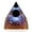 Amethyst+obsidian-b, variant on Orgone Pyramid for Positive Energy, Amethyst&Obsidian Healing Crystal Pyramids for Reduce Stress Chakra Reiki Healing Meditation Attracts Lucky and Success