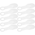 thumbnail image 5 of DECOMELODY Non Slip Hanger Grips 10Pack Clear Clothes for Wood Hangers Standard Clothing Store Design, 5 of 8