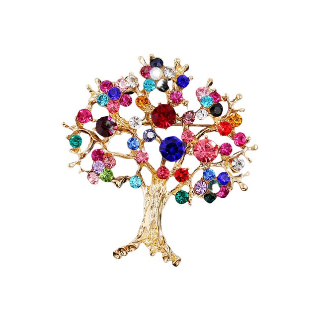 Broche Yinane Elegante Navidad para turbantes Bolsos Sombreros Suéteres